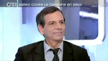 Visuel d'Alain Grandjean dans l'émission "c dans l'air". Cliquez pour voir l'émission